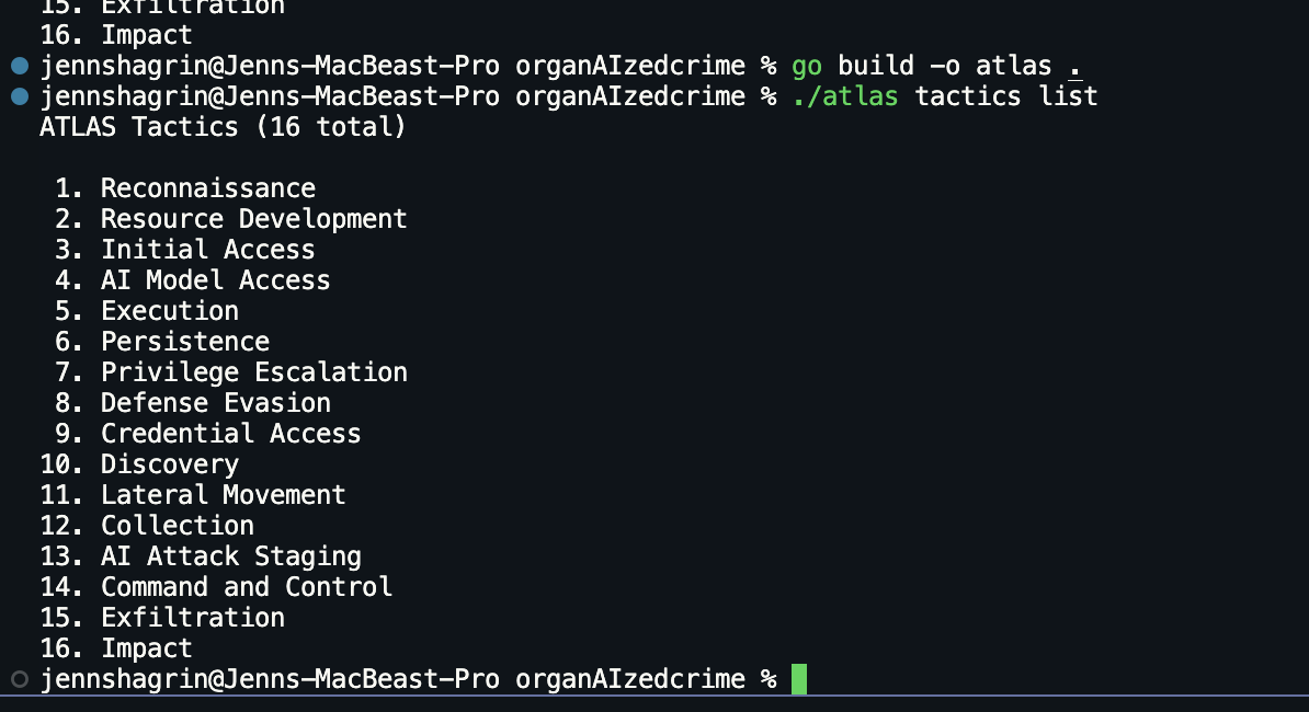 atlas binary running standalone without go run